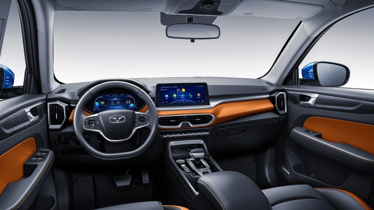 inside of kaiyi x3 pro