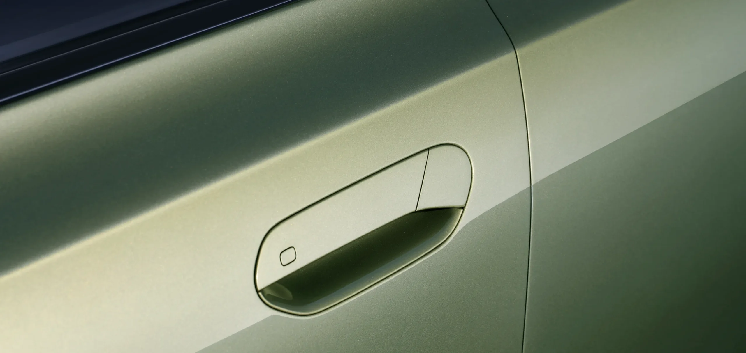 Concealed semi-recessed door handle Nammi 06