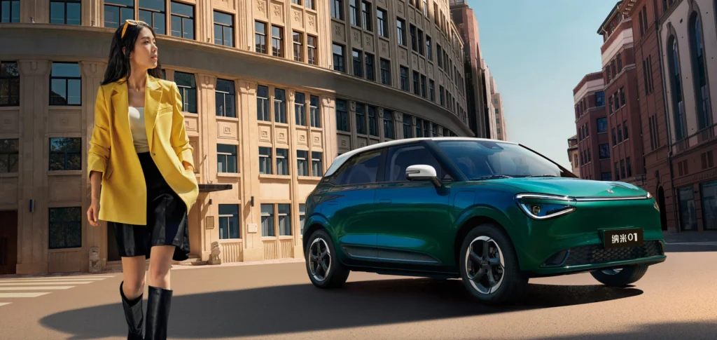 Nammi electric car in dubai