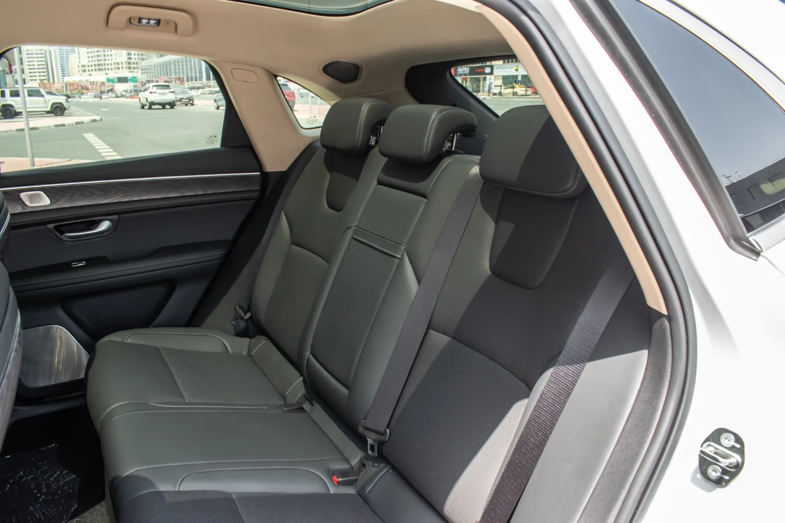 Seres 5 Premium back seat view